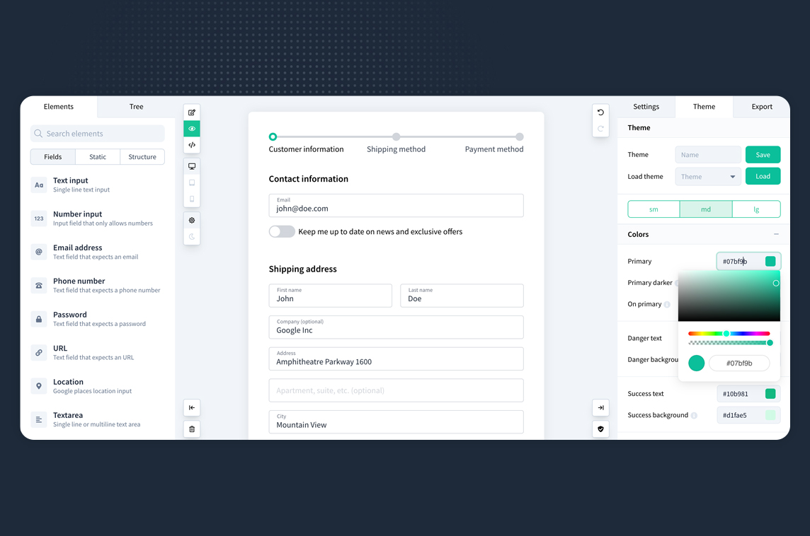 Vueform Builder