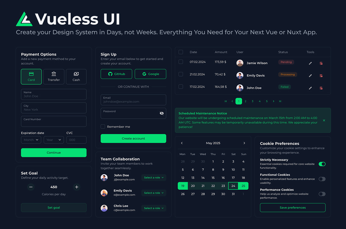 Vueless