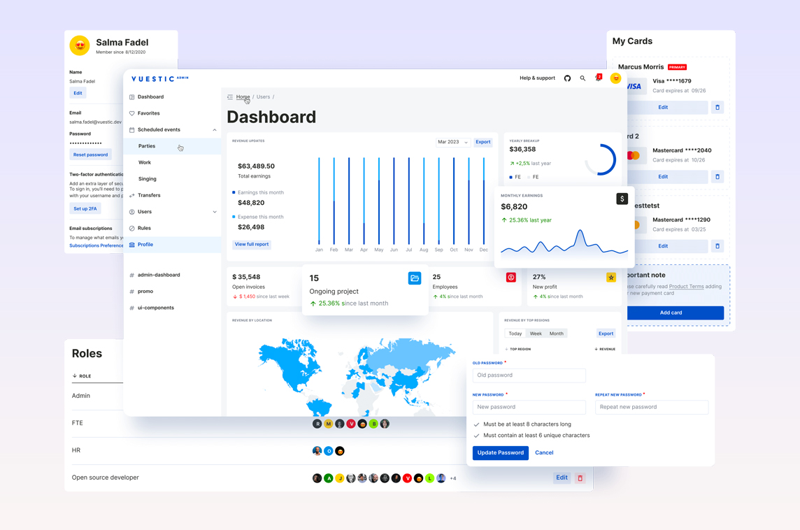 Vuestic Admin