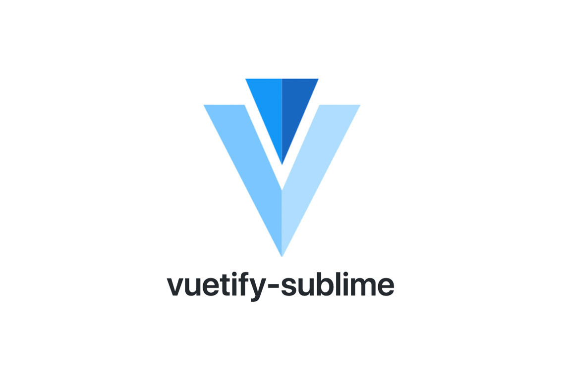Vuetify Sublime