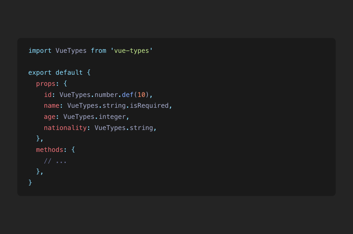 VueTypes