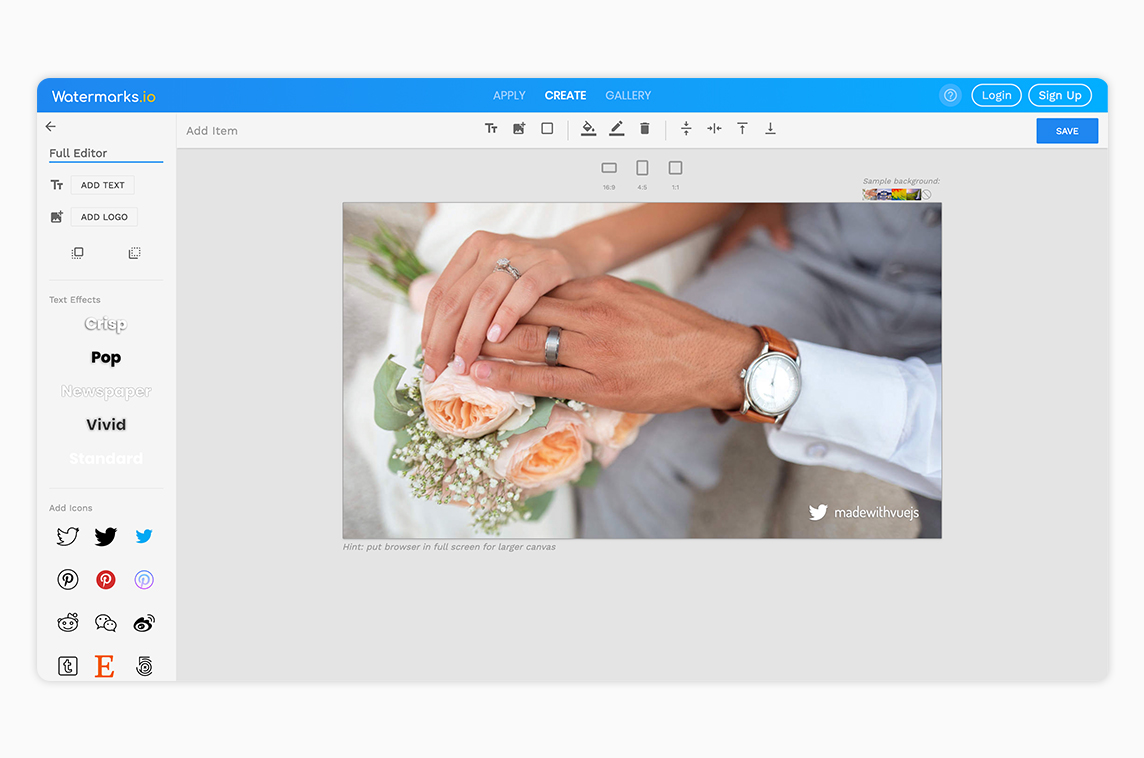 Watermarks.io