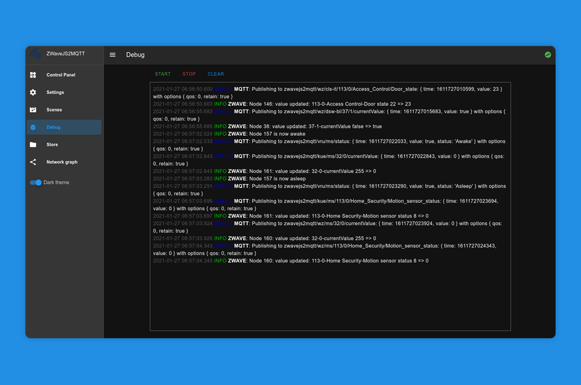 Zwavejs2Mqtt