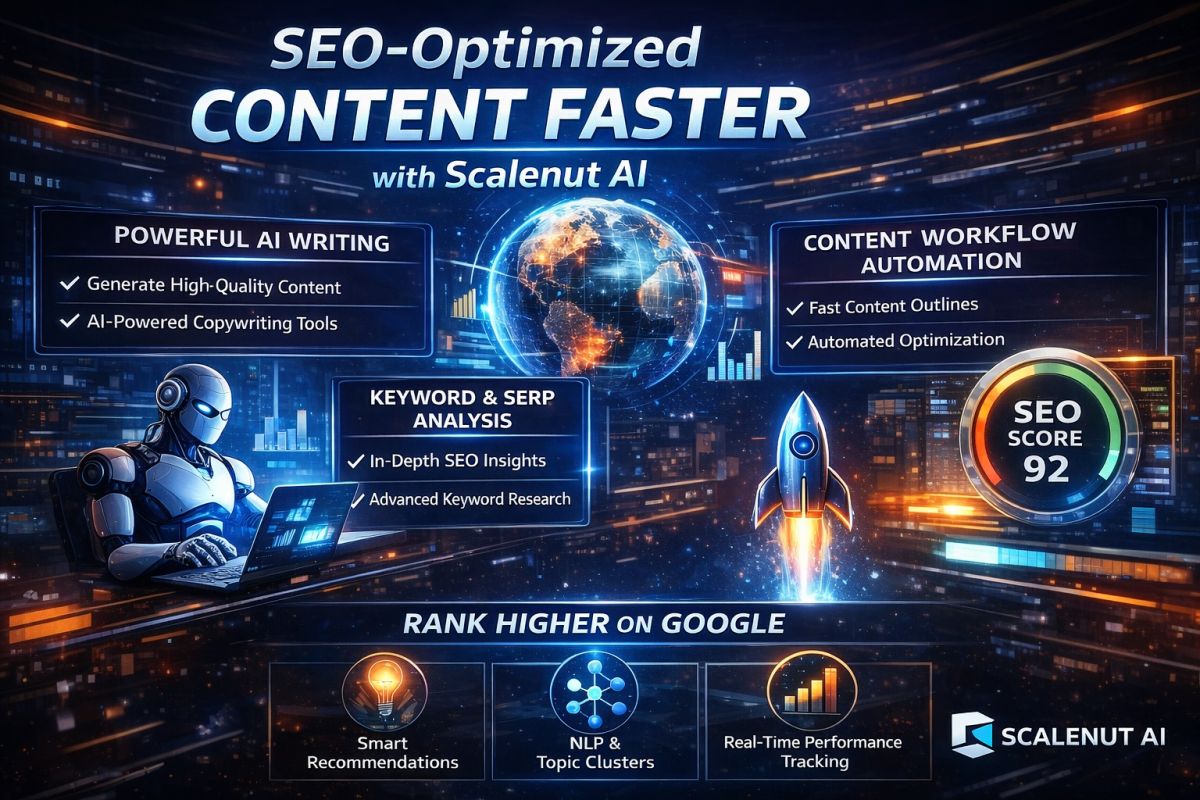 SEO-Optimized Content Faster with Scalenut AI